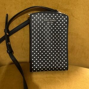 Kate Spade Spencer Phone Crossbody Case Metallic Dot